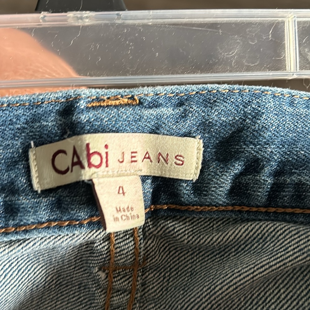 Cabi Capri Patchwork Jeans - image 6
